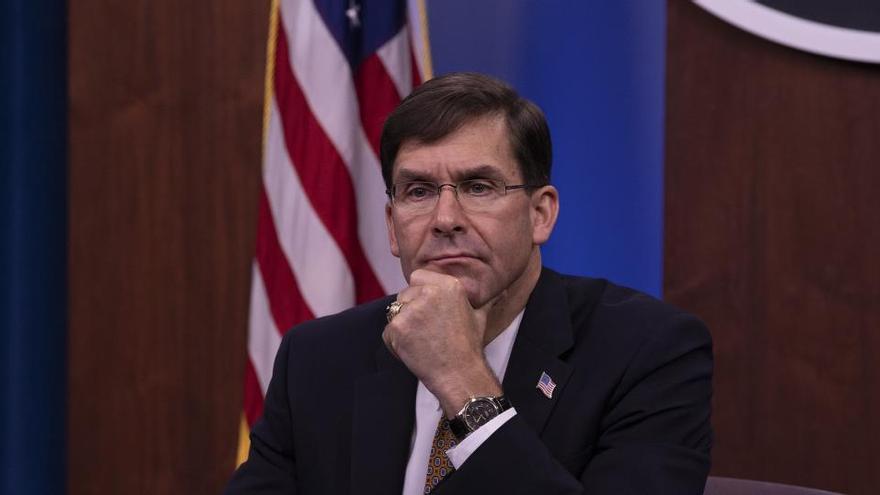 Mark Esper, antiguo secretario de defensa.