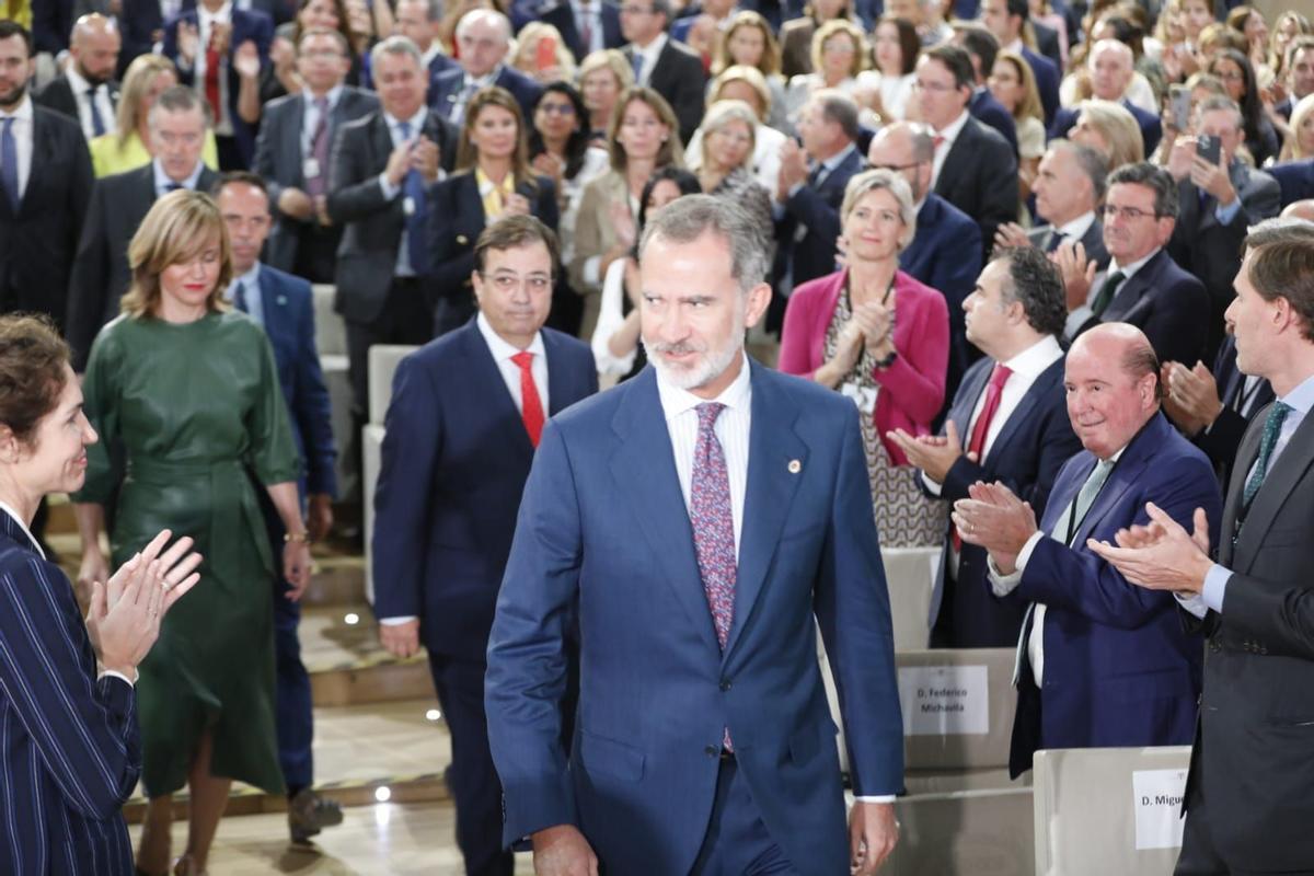 Felipe VI en Cáceres.