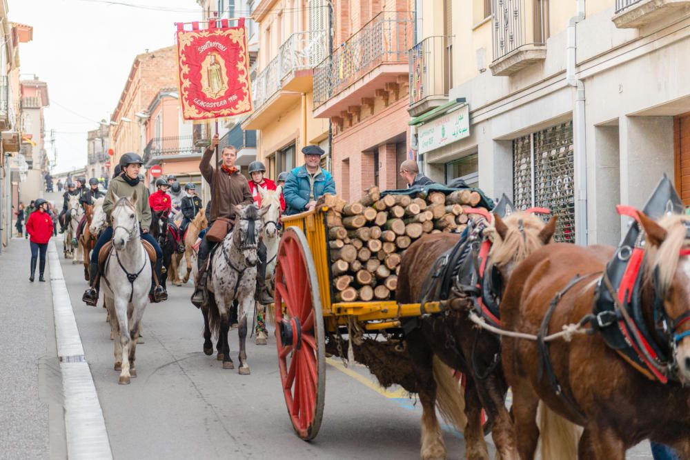 Celebració de Sant Antoni Abad a Llagostera