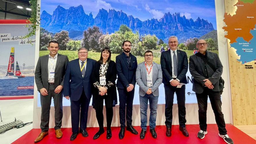 La delegació bagenca desplaçada a Madrid per participar al Fitur