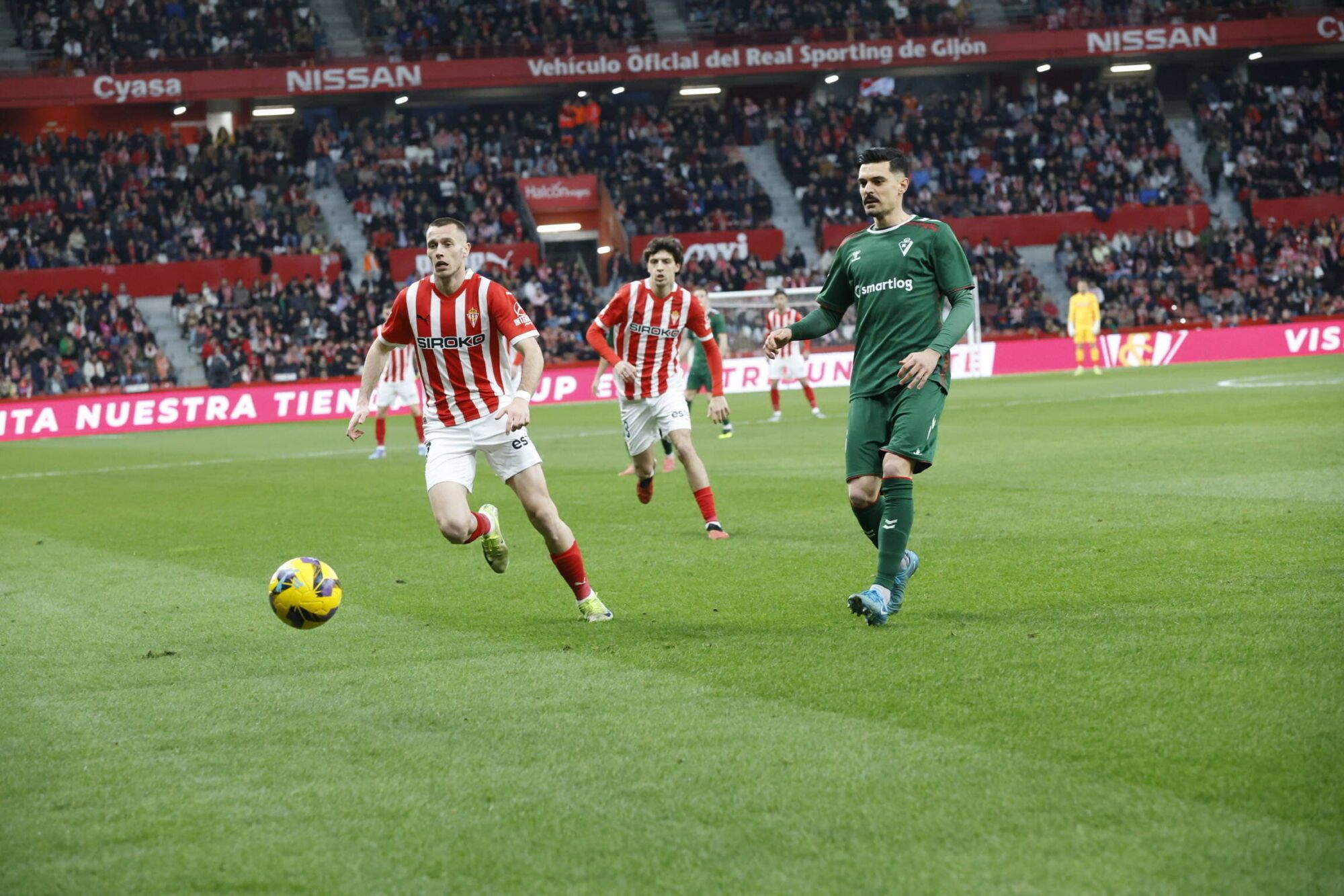 Las imágenes del Sporting-Eibar