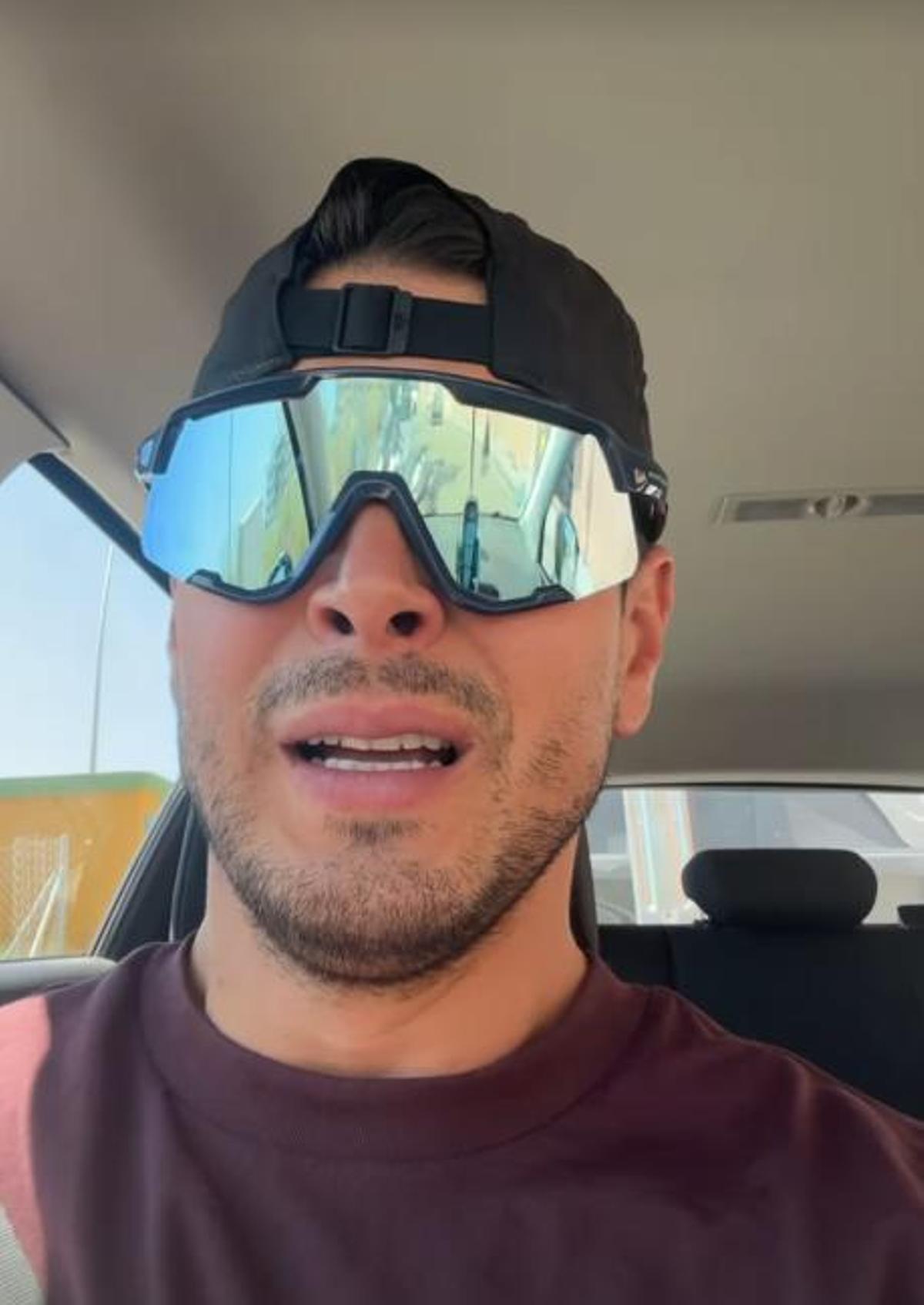 Alejandro Nieto se ha roto al compartir la noticia