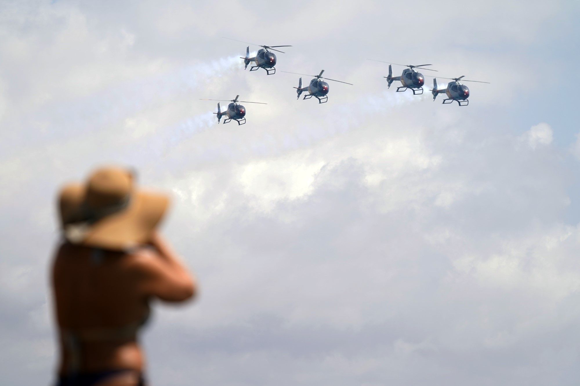 La octava edición del 'Air Show', festival aéreo de Torre del Mar, en imágenes