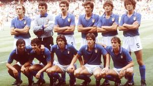 Once inicial de la Selección Italiana que se proclamó campeona del mundo en el 82 