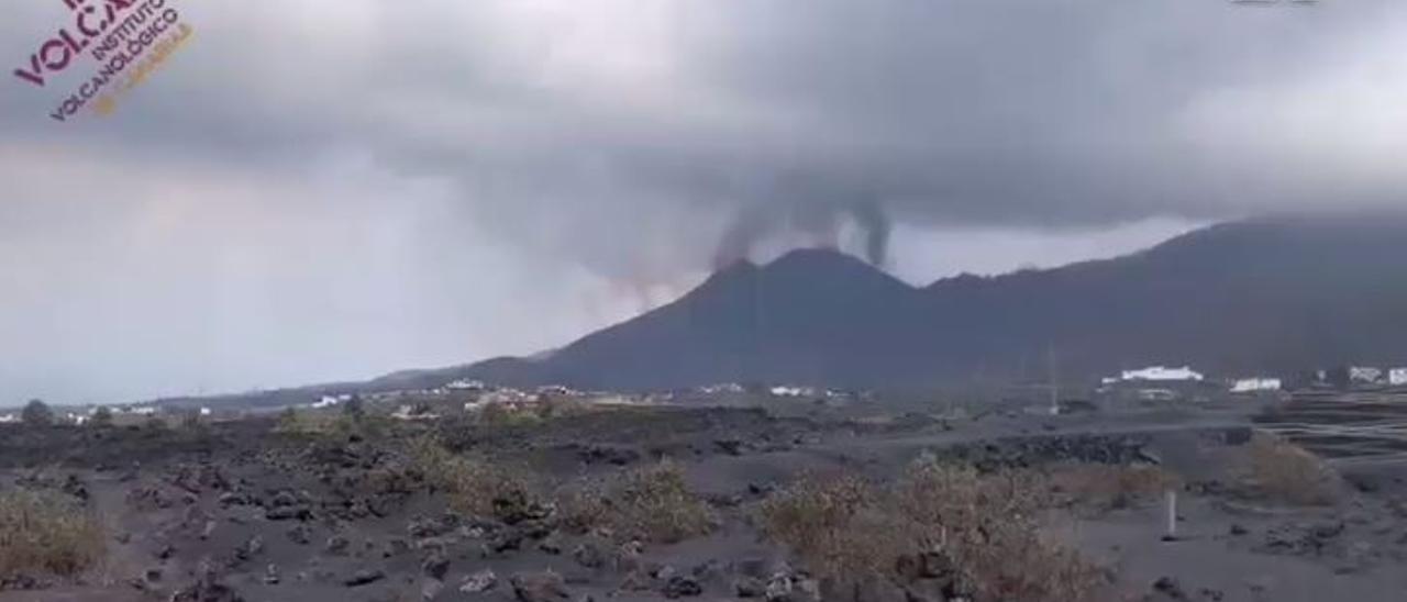 El volcán desde Caños de Fuego