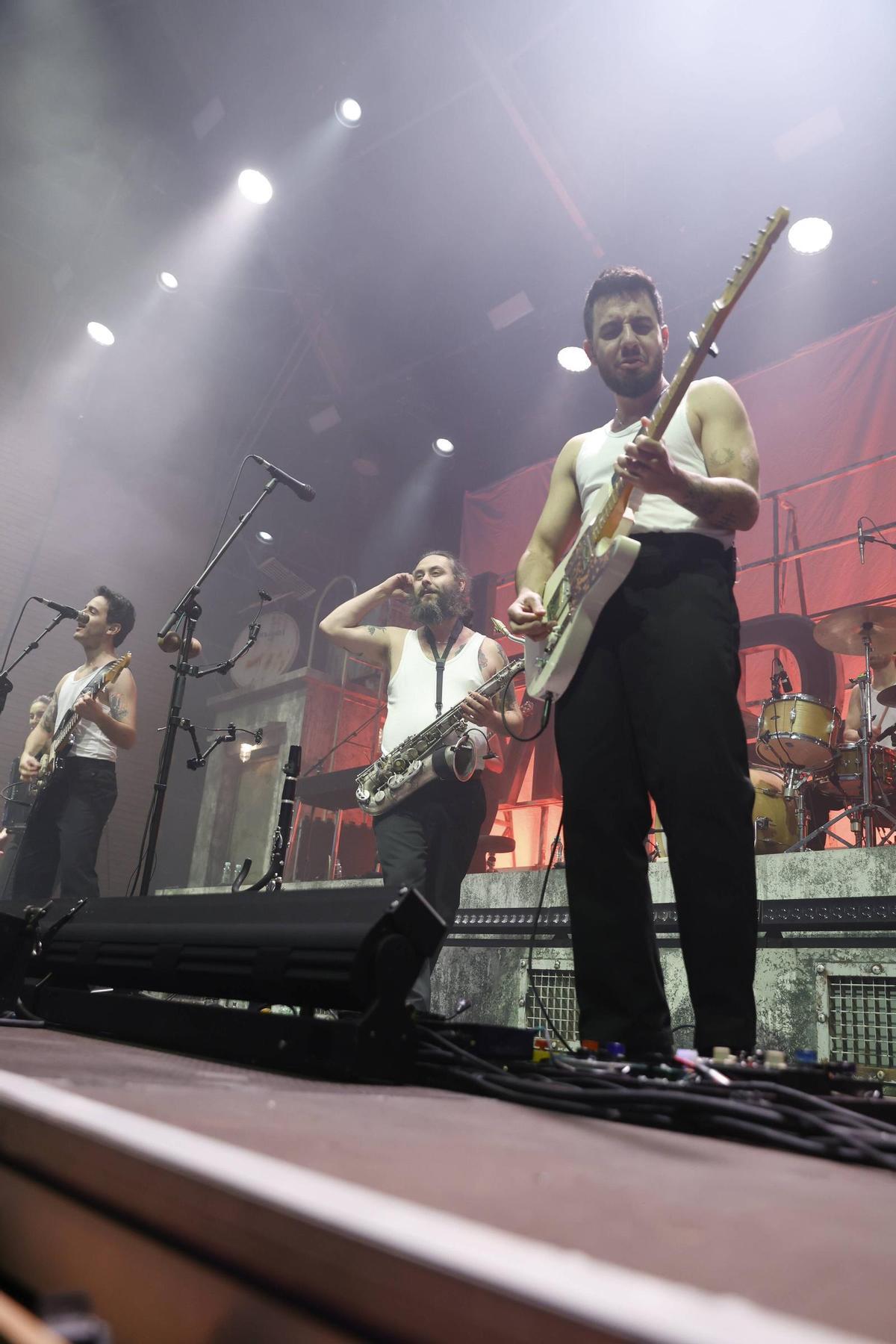 El concierto de "La M.O.D.A." en Gijón, en imágenes