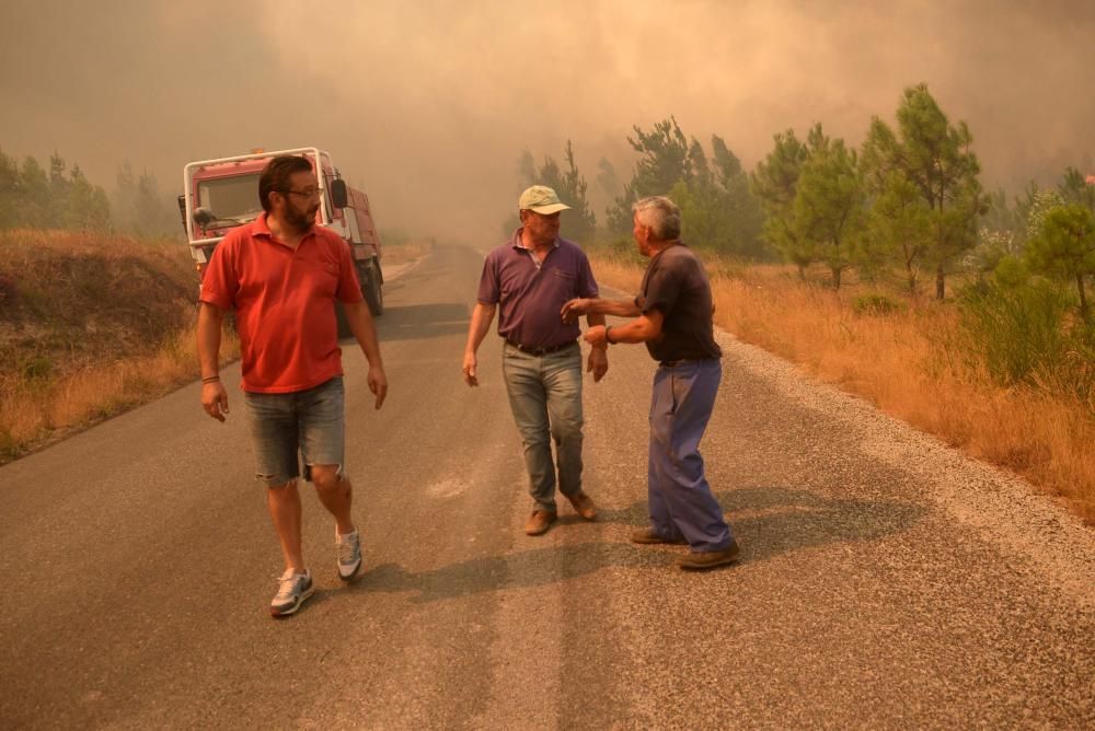 Incendio en Castroagudín