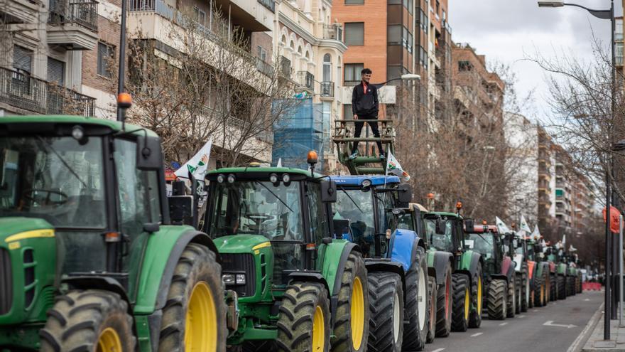 GALERÍA | Las imágenes de la tractorada en Zamora 2022