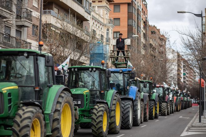 GALERÍA | Las imágenes de la tractorada en Zamora 2022