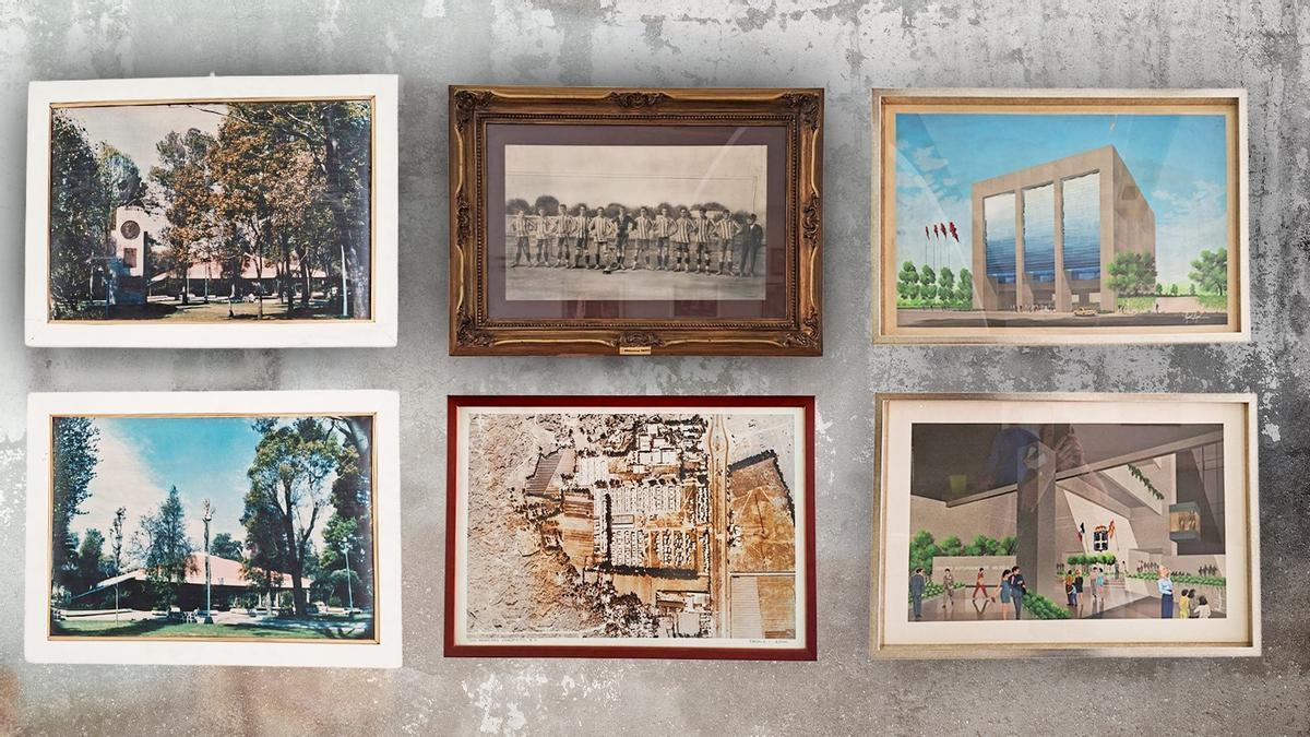 Una muestra de algunos de los testimonios gráficos que compondrán la exposición del Centro Asturiano de México.