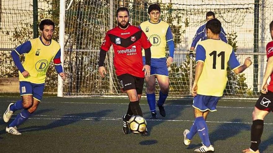 Goleadas del Miranda y el Atlético Arenesco B