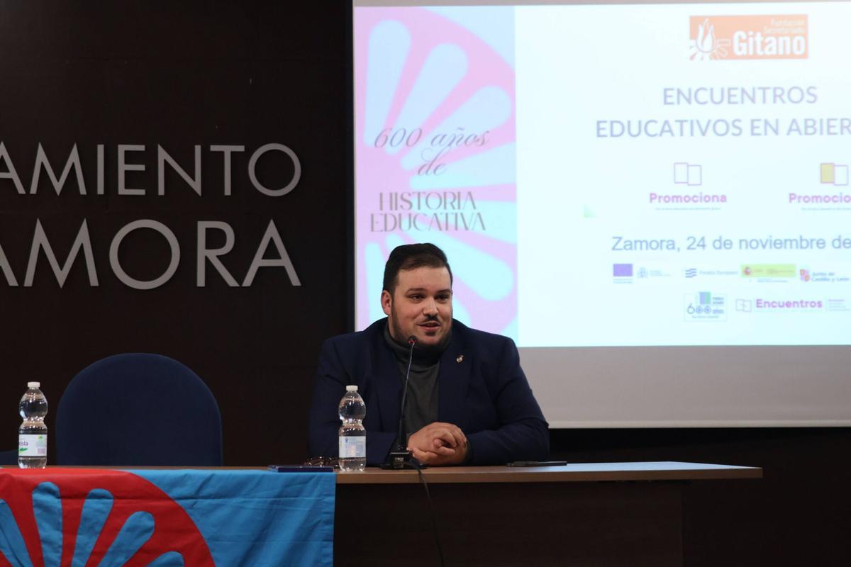 Encuentro Educativo en Abierto, organizado por la Fundación Secretariado Gitano de Zamora.