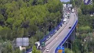 La salida de vehículos del área metropolitana de Barcelona aumenta un 7% por el eclipse