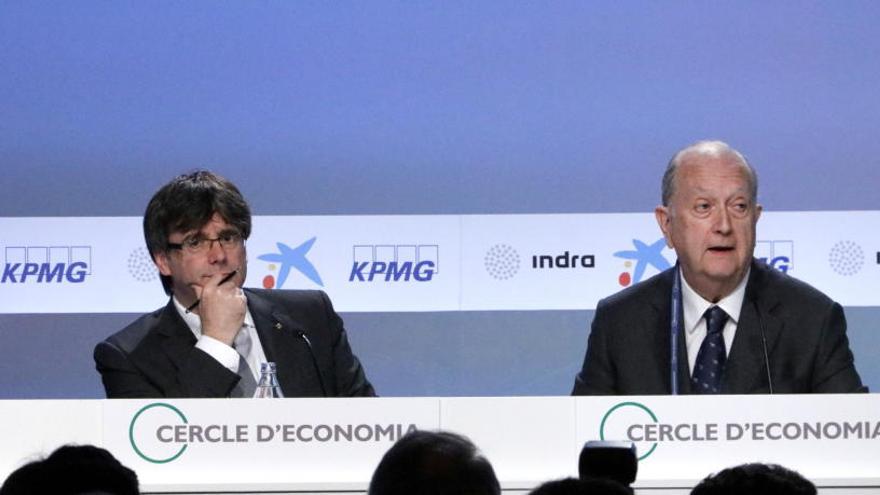 El Cercle d&#039;Economia insta Puigdemont a portar el &#039;problema català&#039; al Congrés