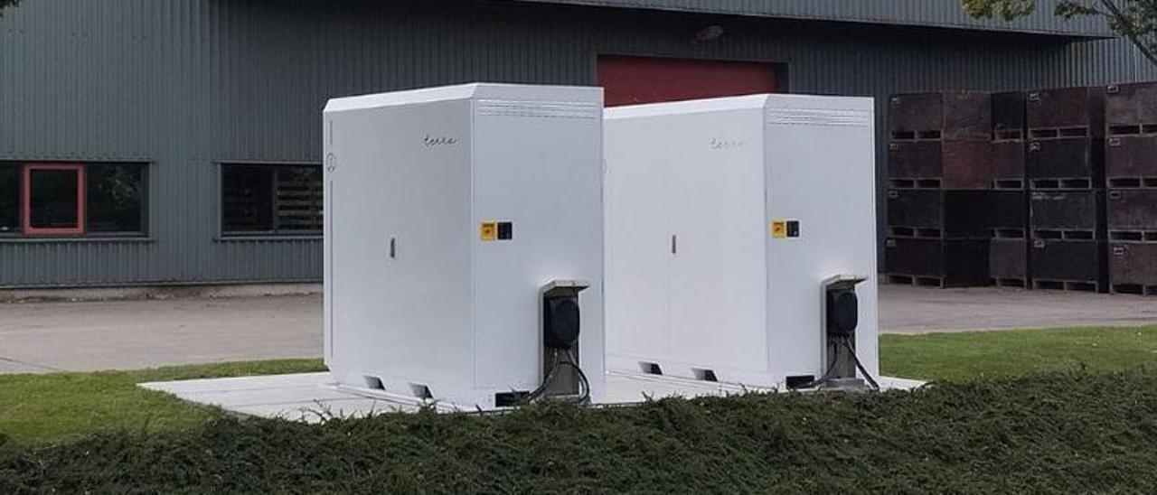 Baterías de Tesla Group en Holanda.