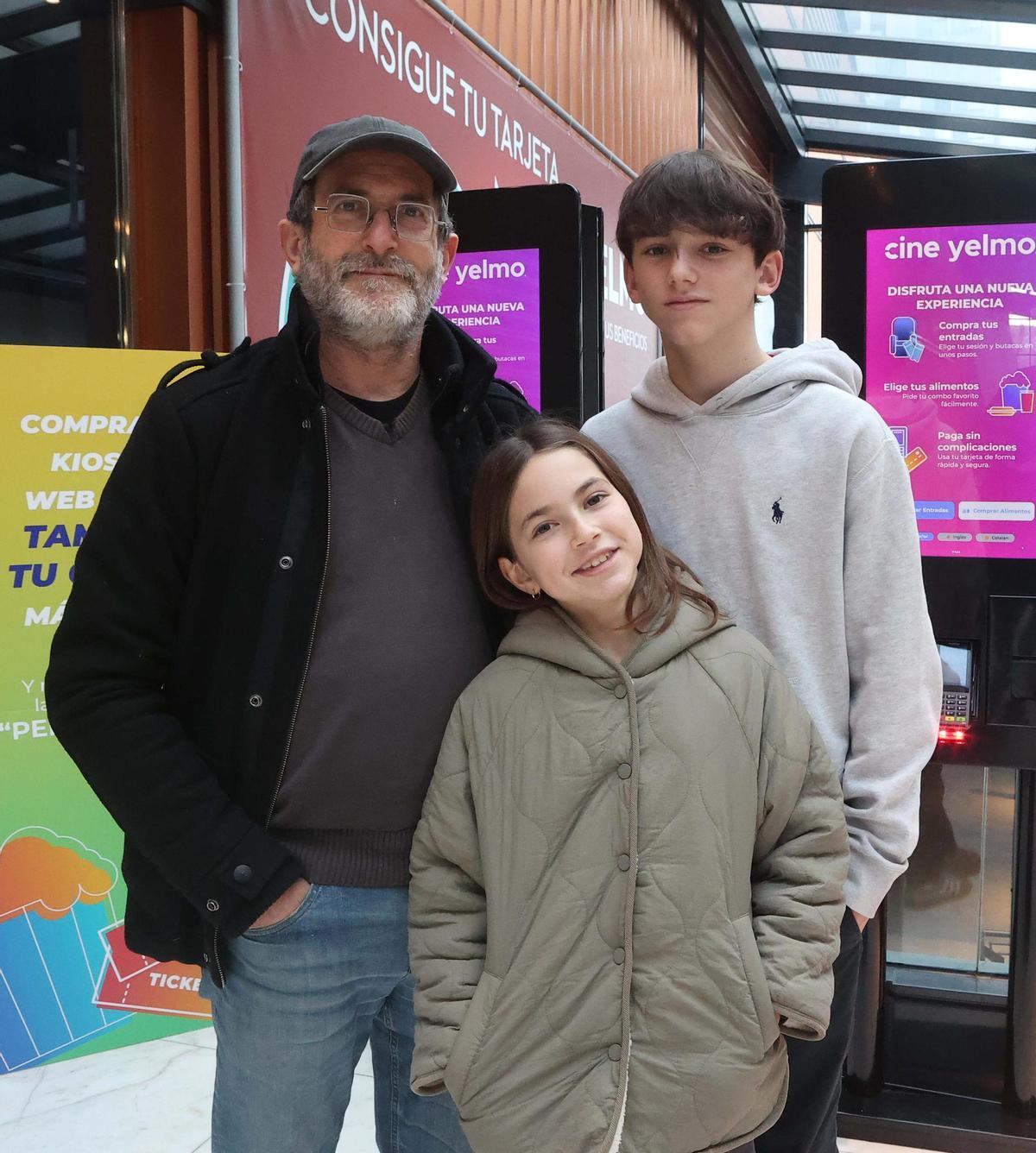 Luigi, Amaia y Martiño