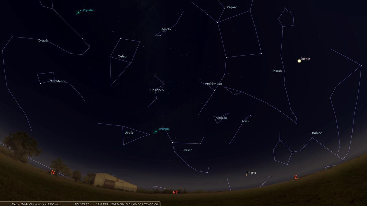 Perseidas en Tenerife: Guía para ver las Perseidas