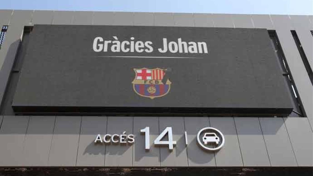 El FC Barcelona debe rendirle un homenaje único a Johan Cruyff