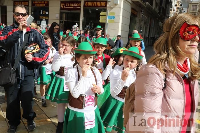 Carnaval de Cartagena: pasacalles de los colegios