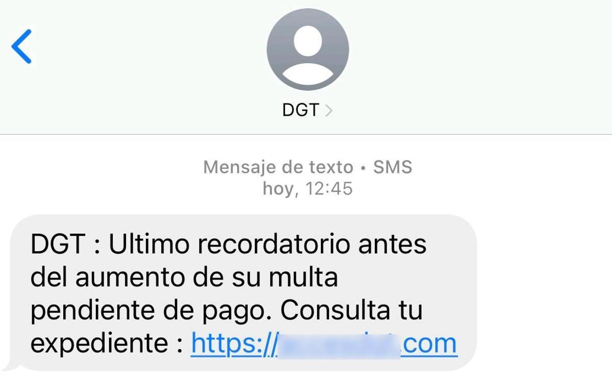 ¿Has recibido una multa por SMS? Cuidado, podría ser una estafa