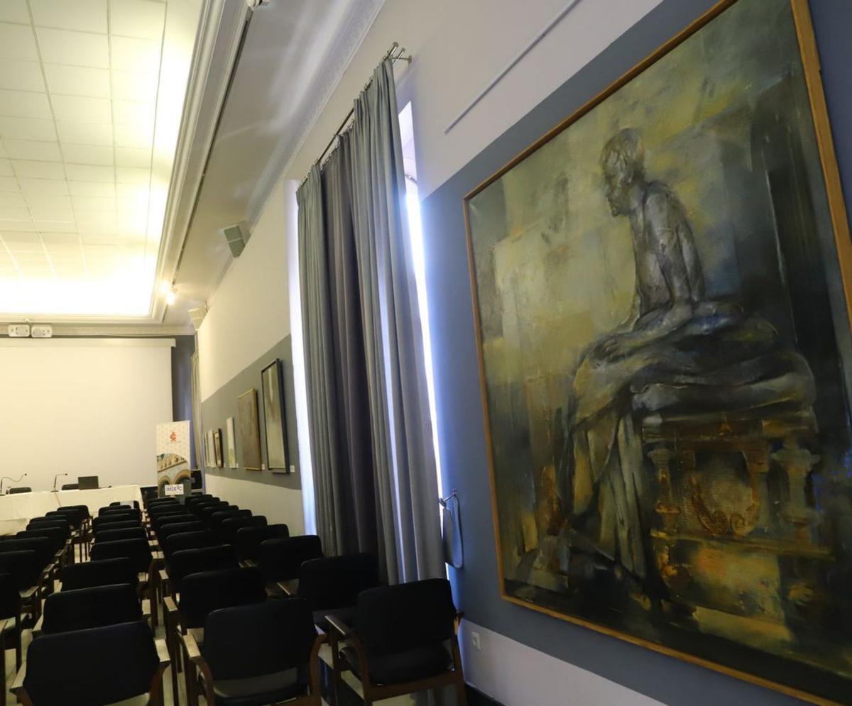 La sala multiusos, dedicada al pintor Julio Romero de Torres.