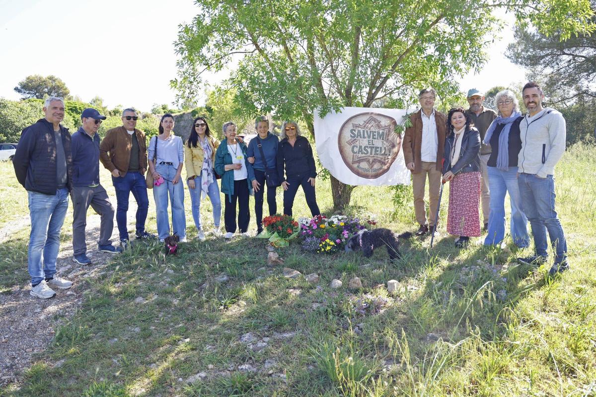 Les imatges de l'acte per Salvar el Castell de Montjuïc