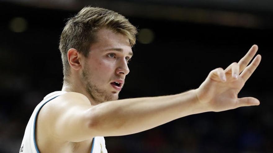 Luka Doncic, durante un encuentro reciente.