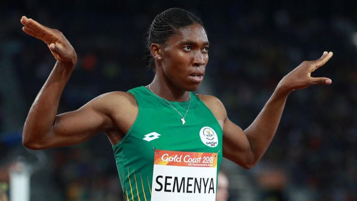 La atleta sudafricana Caster Semenya.