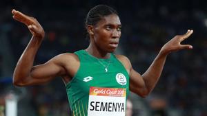 La atleta sudafricana Caster Semenya.