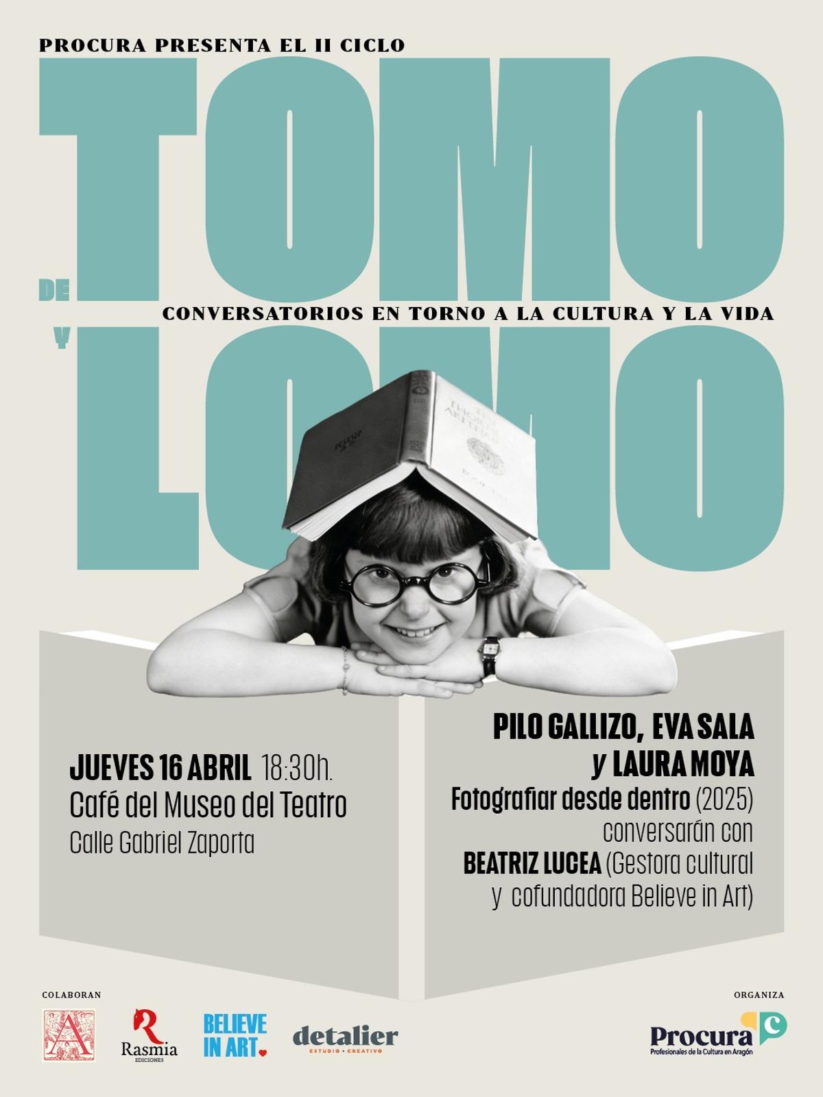 El cartel de la nueva sesión del ciclo De tomo y lomo.
