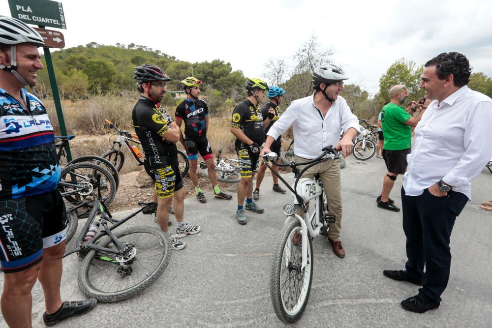 Ciclosendero entre Benidorm y l'Alfàs del Pi