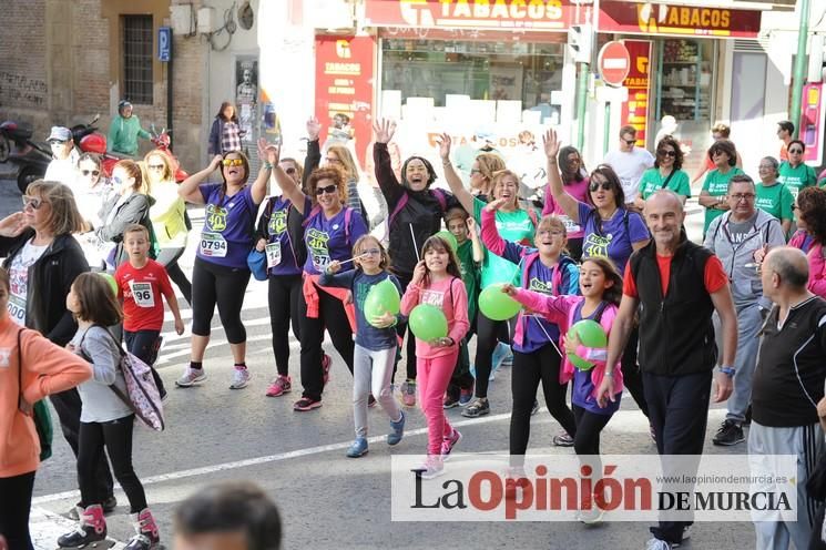 2.000 personas marchan contra el cáncer en Murcia