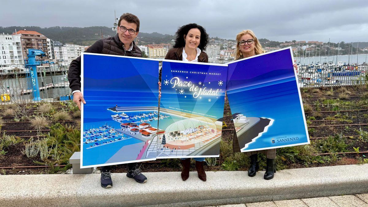 Sanxenxo enciende el 5 de diciembre su alumbrado navideño.