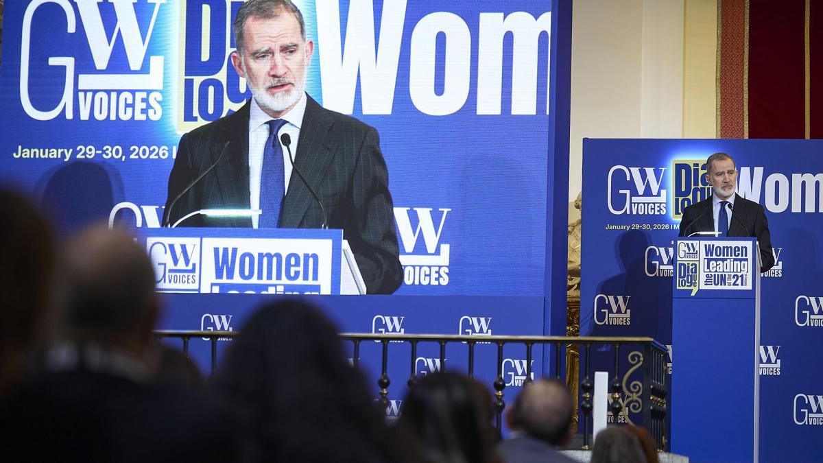 Felipe VI pide más mujeres en la dirección de empresas y organismos multilaterales:  Necesitamos avanzar más rápido 