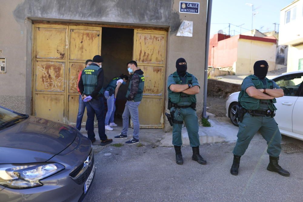 Macrooperación policial contra el narcotráfico en Cartagena