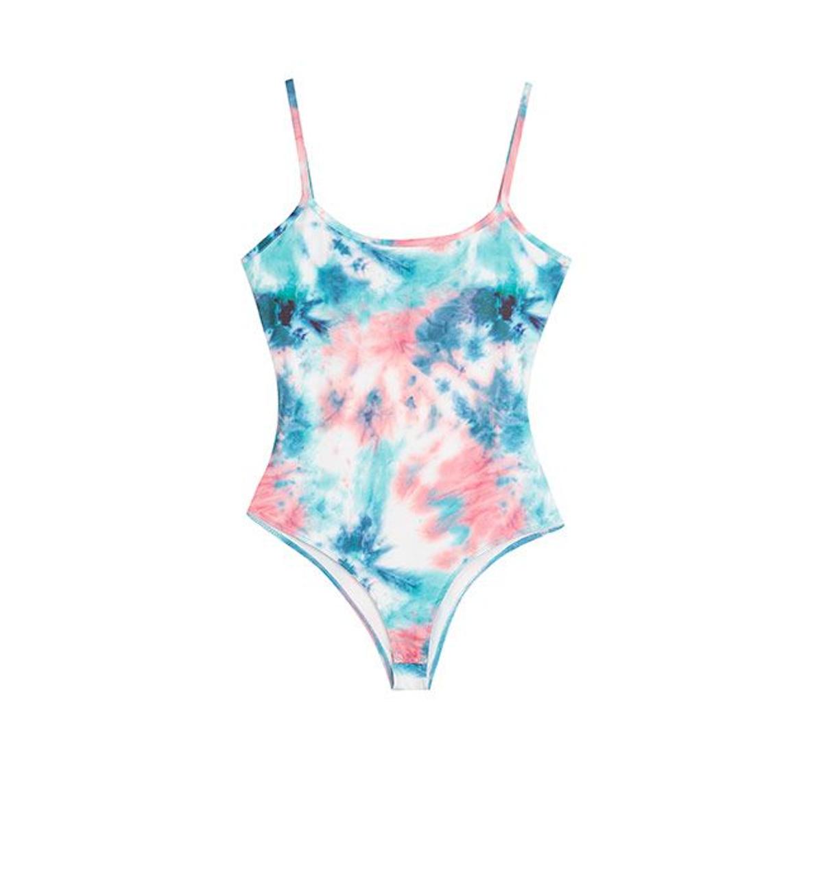 Bañador Tie Dye de Bershka