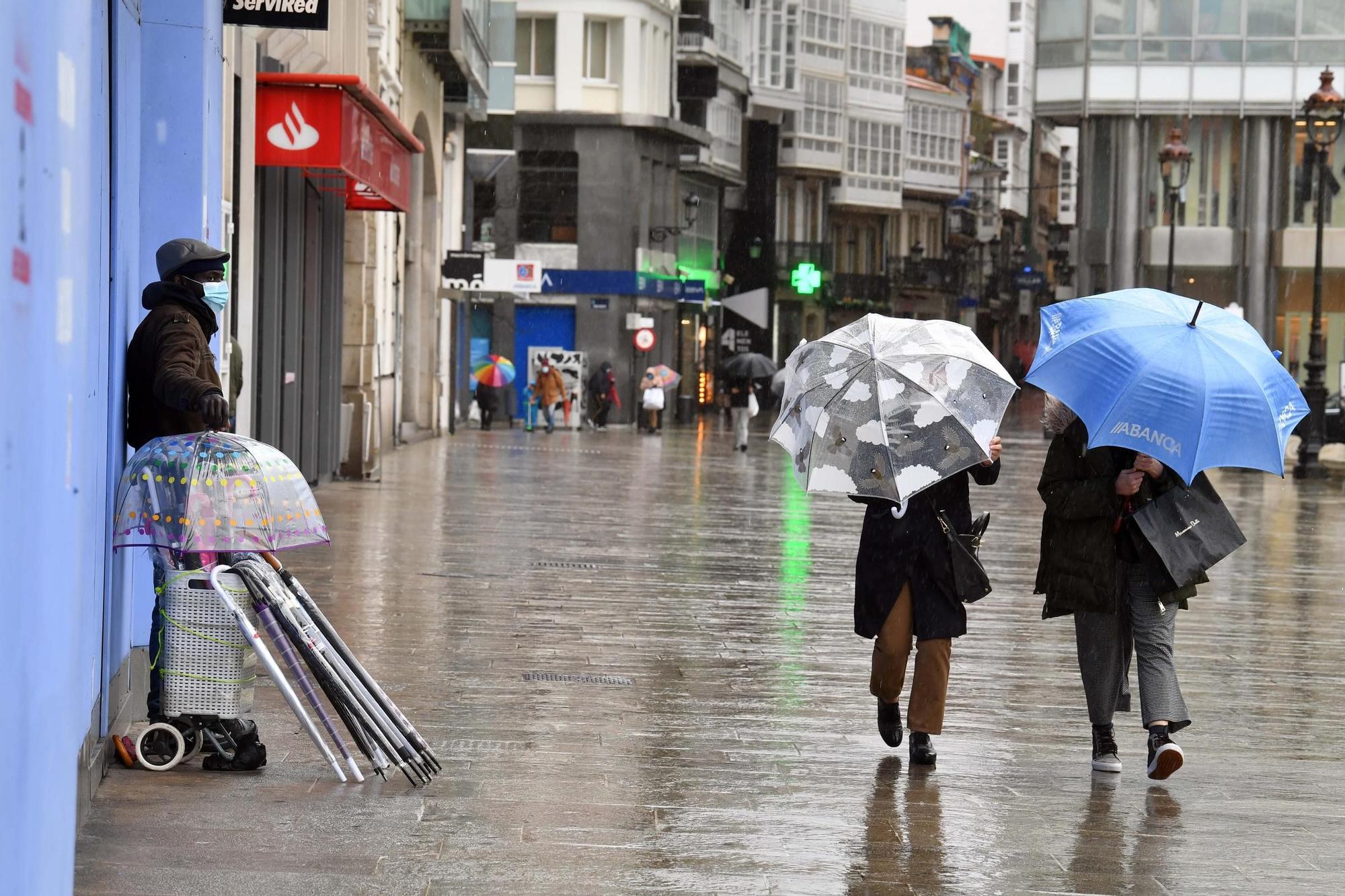 'Karim' deja en Galicia casi 300 incidencias en un día, las más frecuentes inundaciones y caídas de árboles