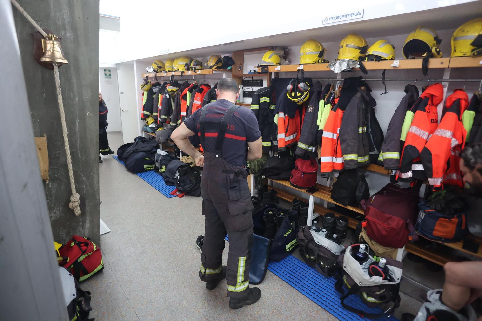 20 aniversario del parque comarcal de bomberos de Betanzos