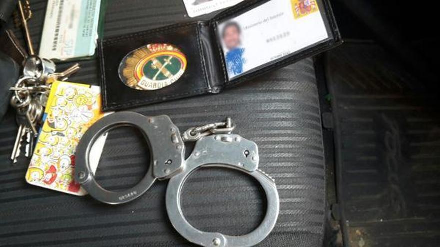 Detenido por hacerse pasar por guardia civil con un carné con la foto del actor Adrien Brody