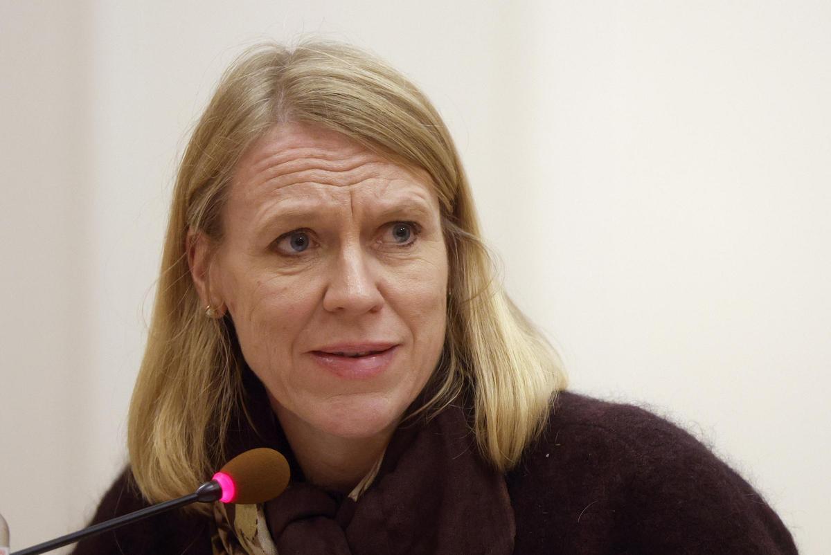 La ministra de Asuntos Exteriores noruega, Anniken Huitfeldt.
