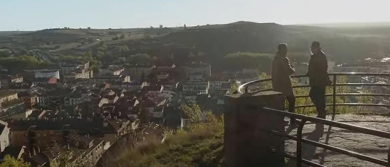 El pueblo de Briviesca (Burgos), en un fotograma de la campaña de Ferrero Rocher.