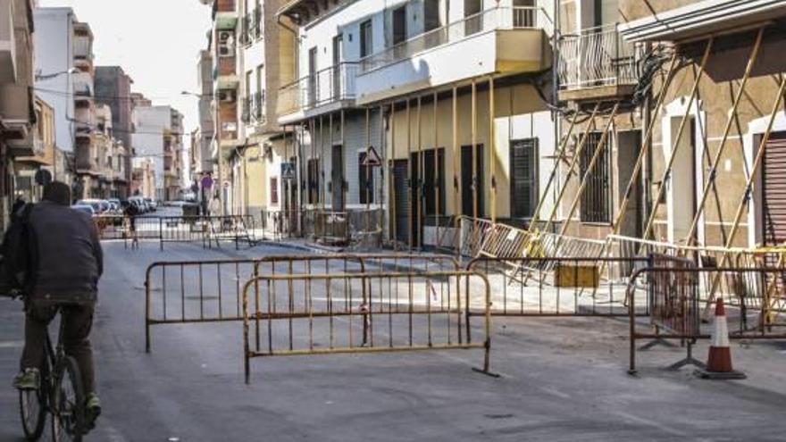 Callosa licita la reforma de la calle Salitre tras 2 años cerrada