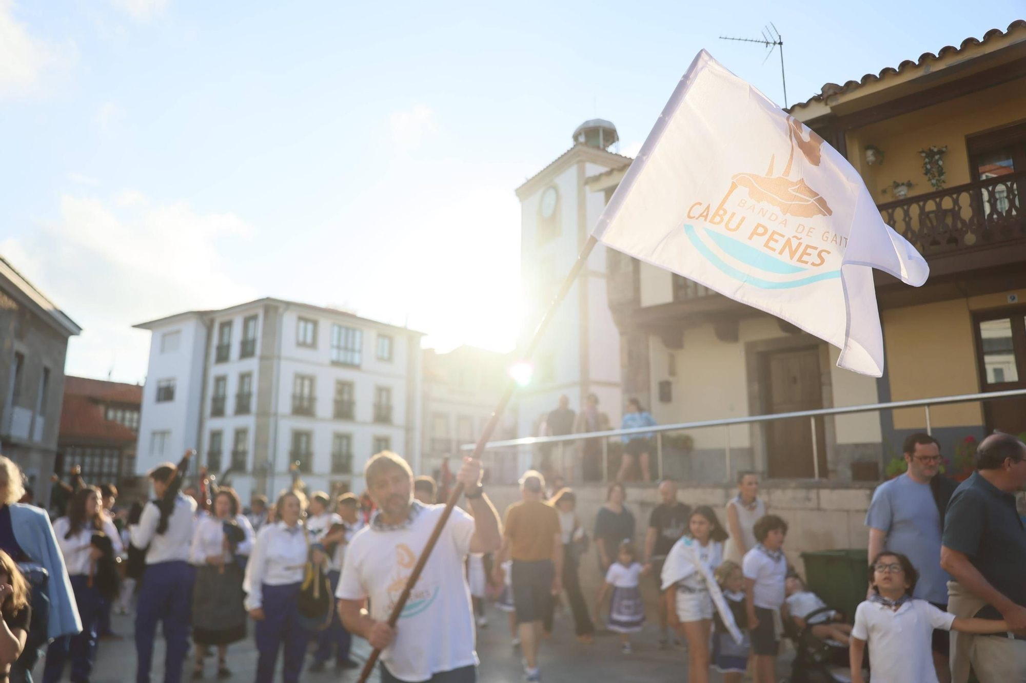 EN IMÁGENES: La procesión de "la llamada de la mar" en el Carmen de Luanco