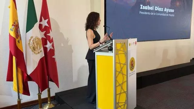 Ayuso ofrece Madrid a las empresas mexicanas como puerta de entrada al mercado europeo