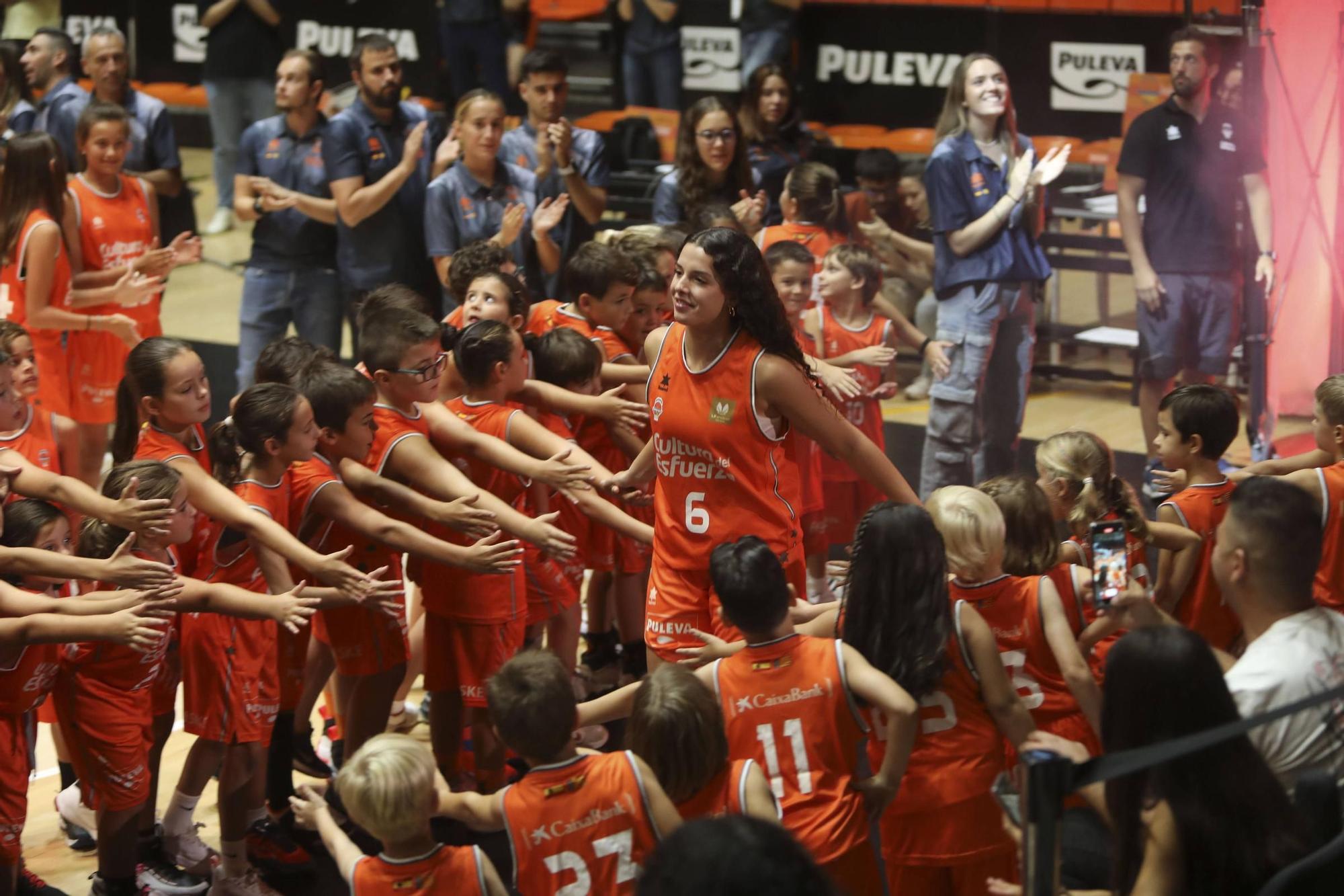 Presentación de los equipos del Valencia Basket para la temporada 2023-2024