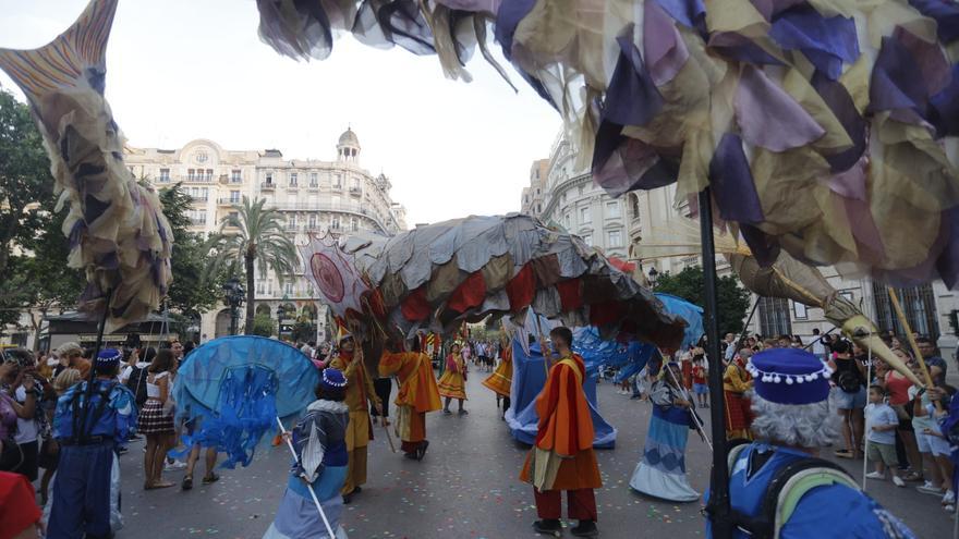 Cabalgata inaugural de la Feria de Julio en València