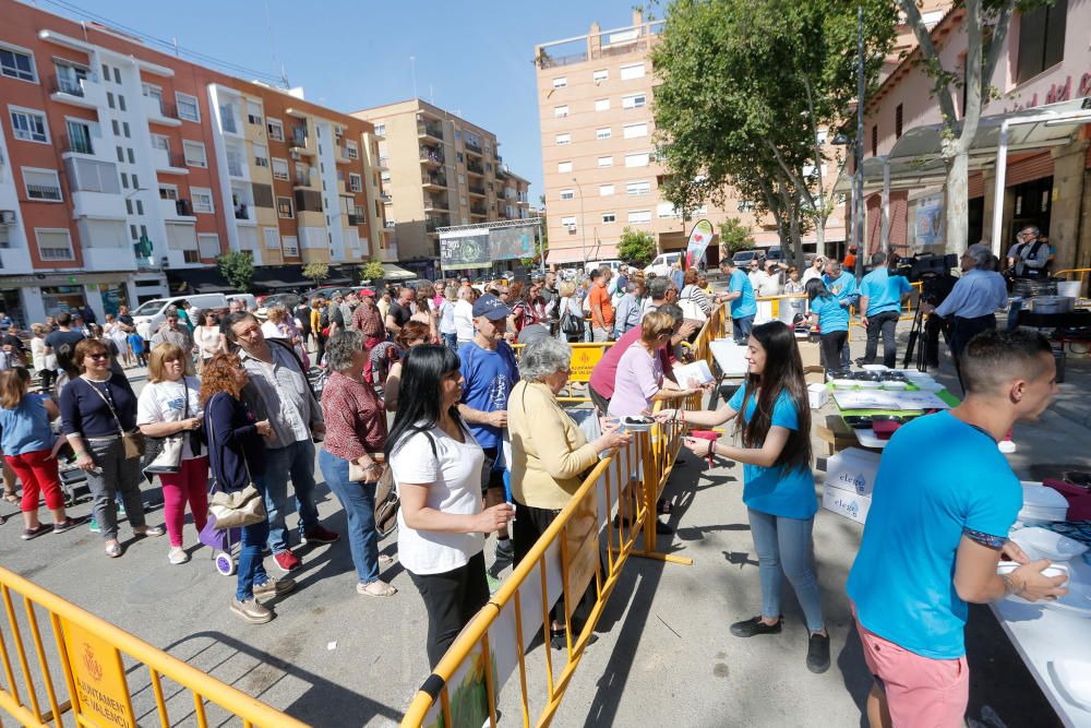 I Entrada de la Clòtxina y 60 aniversario del Mercado del Cabanyal