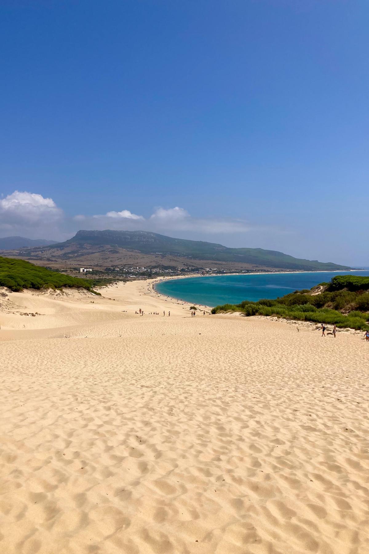 Duna de Bolonia en la costa atlántica de Tarifa