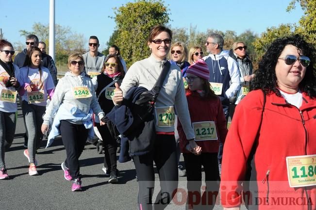 Carrera popular AFACMUR y La7TV en La Alberca: senderistas