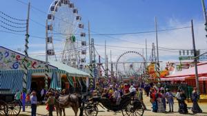 Ambiente en el Real de la Feria de Sevilla 2022